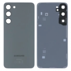 Vitre Arrière Samsung Galaxy S23 Plus (S916B) sans Contour Lentille Gris (Original Démonté) - Grade A