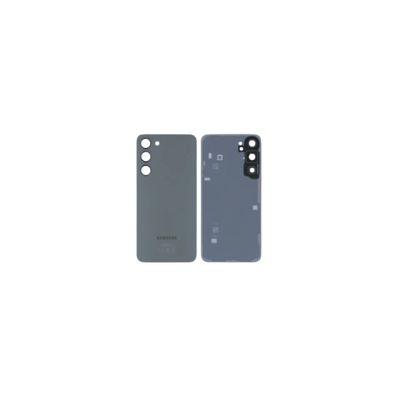 Vitre Arrière Samsung Galaxy S23 Plus (S916B) sans Contour Lentille Gris (Original Démonté) - Grade A