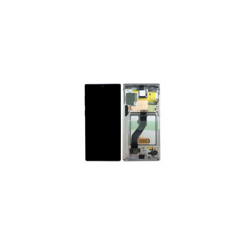 Ecran Samsung Galaxy Note 10 (N970) Argent + Chassis (Original Reconditionné)