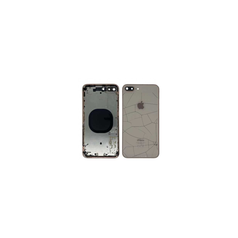 Châssis Vide iPhone 8 Plus Or (Original Demonté) - Cassé