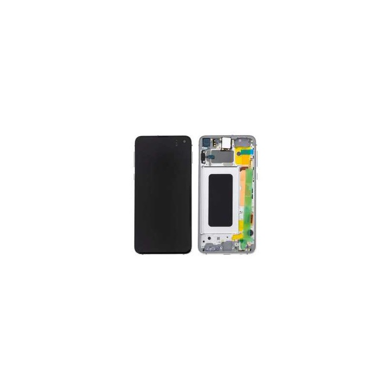 Ecran Samsung Galaxy S10e (G970F) Argent Sur Châssis (Original Démonté) - Grade A