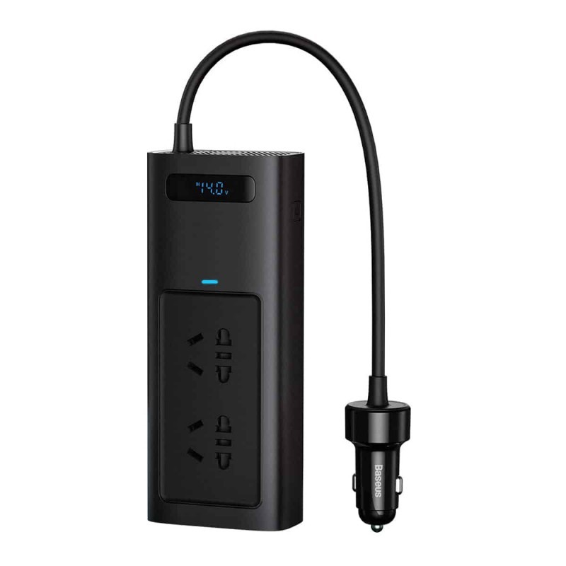 Baseus Baseus Power Pro : Convertisseur de voiture - 150W - Noir (CGNB020101)