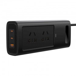 Baseus Baseus Power Pro : Convertisseur de voiture - 150W - Noir (CGNB020101)
