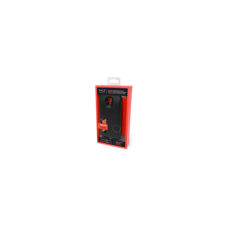 Coque batterie externe Samsung Galaxy S4 avec 2 Coque Noir / Rouge TYLT - Noir