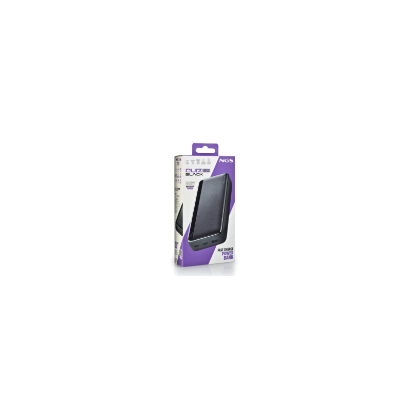 Power Bank NGS QUIZ20 20000mAh 22,5 W - Noir