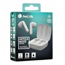 Écouteurs Bluetooth NGS Artica Move White, Une Paires Intra-Auriculaires - Blanc