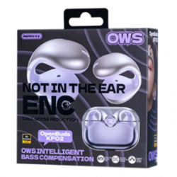 Écouteurs sans fil à clip auriculaire Open Buds KF02 REMAX - Violet