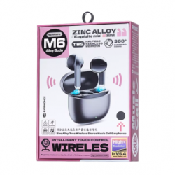 Écouteurs Sans Fil Remax AlloyBuds M6 - Argent