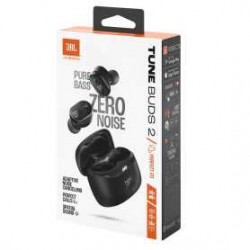 Écouteurs sans fil JBL Tune Buds 2 - JBLTBUDS2BLK - Noir
