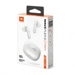Écouteurs Bluetooth JBL Wave Flex 2 - JBLWFLEX2WHT - Blanc