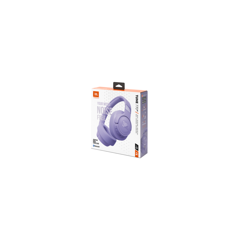 Casque Bluetooth JBL Tune 770NC - JBLT770NCPUR - Violet