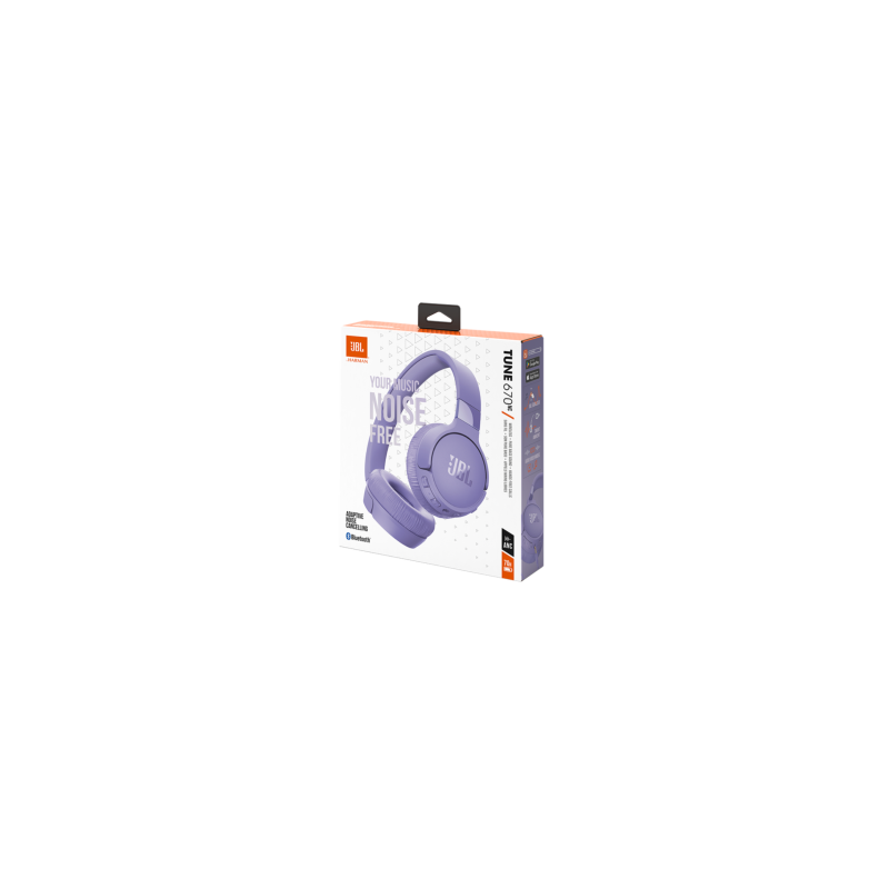 Casque Bluetooth JBL Tune 670NC - JBLT670NCPUR - Violet