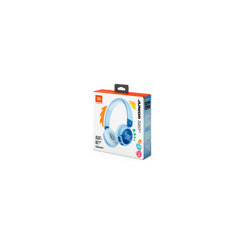 Casque Bluetooth JBL JR320BT Pour Enfants - JBLJR320BTBLU - Bleu