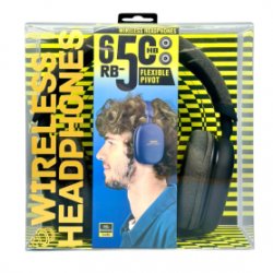 Casque sans fil Pliable 800 mAh REMAX RB-650HB - 70H d'Autonomie - Charge en 2H - Noir