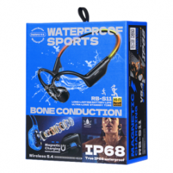 Casque Sport Sans Fil à Conduction Osseuse Étanche Yvton Series RB-S11 REMAX - Noir