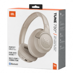Casque Bluetooth JBL Tune 730BT -JBLT730BTBEG - Beige