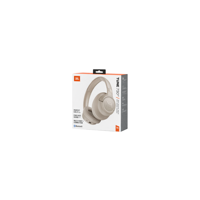 Casque Bluetooth JBL Tune 730BT -JBLT730BTBEG - Beige
