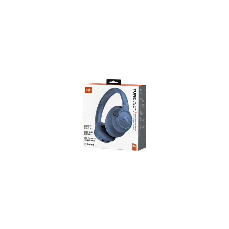 Casque Bluetooth JBL Tune 730BT - JBLT730BTBLU - Bleu
