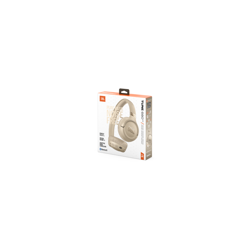 Casque Bluetooth JBL Tune 680NC - JBLT680NCBEG - Beige