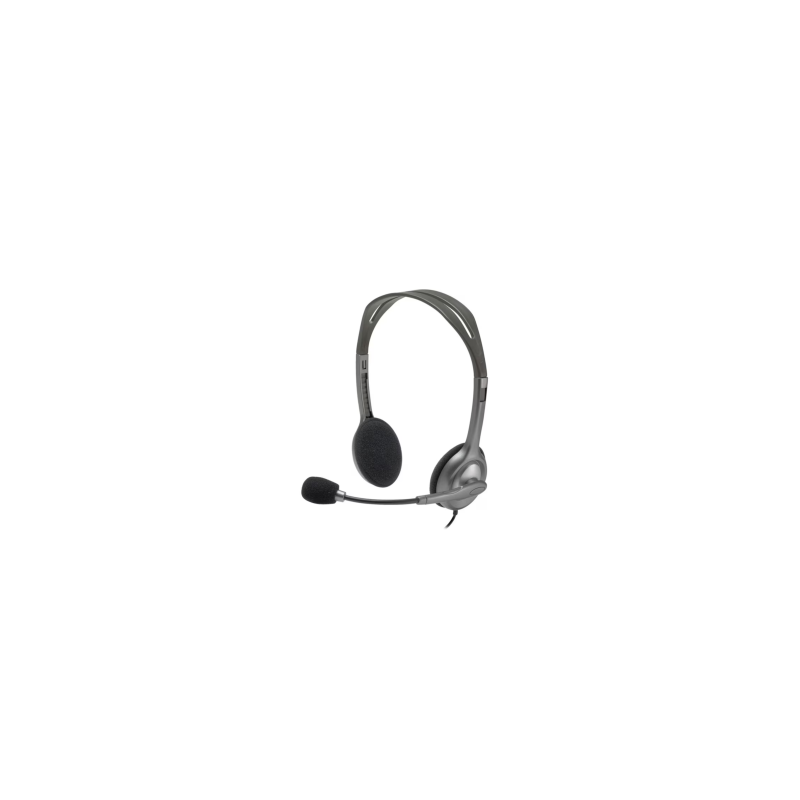 Casque Stéréo Filaire Jack 3.5mm Logitech H111 - Noir