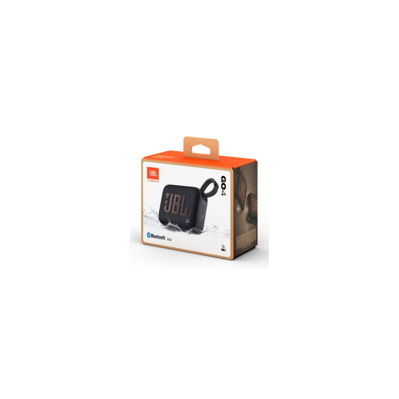 Enceinte Bluetooth Portable JBL Go 4 Noir IP67 7H - JBLGO4BLK