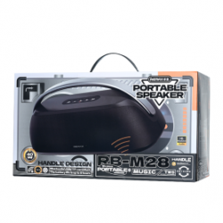 Enceinte portable sans fil REMAX Lighting RB-M28 - Noir