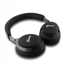 Guess Casque sans Fil Bluetooth ANC/ENC avec Logo Métal Guess - Noir