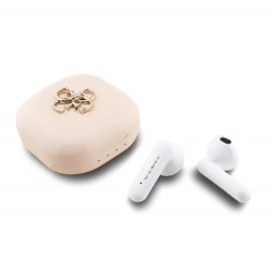 Guess GUESS : Écouteurs sans Fil 4G avec logo metallique TWS - Rose