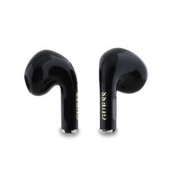 Guess Guess : Écouteurs Bluetooth logo charm TWS - Noir