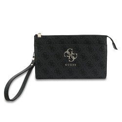 Guess GUESS : sac pour telephone PU 4G avec logo metal - Noir