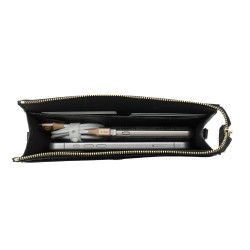 Guess GUESS : sac pour telephone PU 4G avec logo metal - Noir