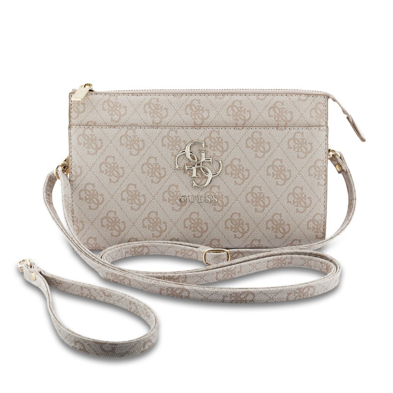 Guess GUESS : sac pour telephone PU 4G avec logo metal - Rose