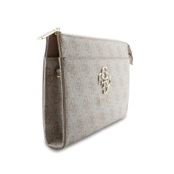 Guess GUESS : sac pour telephone PU 4G avec logo metal - Rose