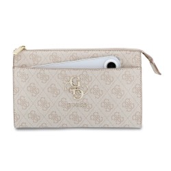 Guess GUESS : sac pour telephone PU 4G avec logo metal - Rose