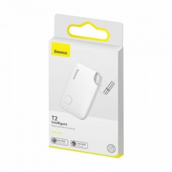 Baseus Baseus : SmartTag T2 Intelligent pour iOS/Android - Blanc