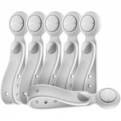 Joyroom Joyroom JR-ZS422 : organisateur de cables magnetiques - lots de 6 - Blanc