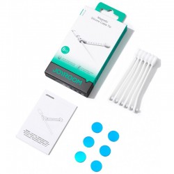 Joyroom Joyroom JR-ZS422 : organisateur de cables magnetiques - lots de 6 - Blanc