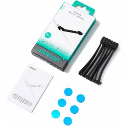 Joyroom Joyroom JR-ZS422 : organisateur de cables magnetiques - lots de 6 - Noir