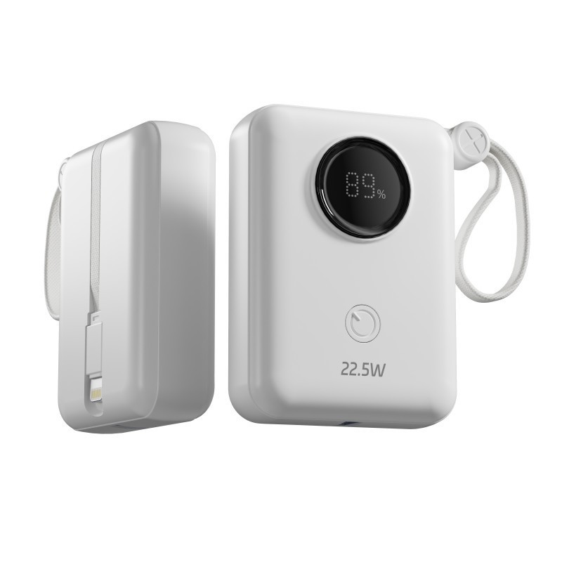 D-Power D-power : Power Bank 10000mAh - 22.5W - Avec LCD Cable IP + C - P8284