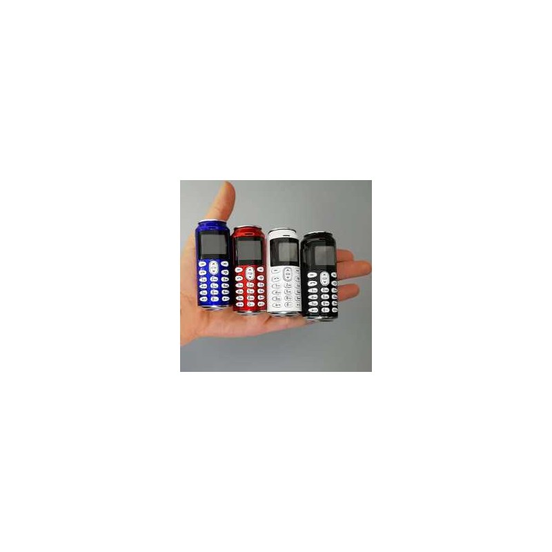 Mini Téléphone Portable BM666 Dual SIM 600mAh Blanc