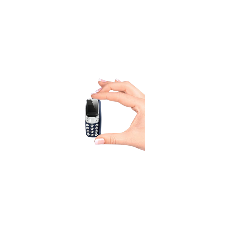Mini Telephone Portable BM10 PRO Dual Nano SIM Bleu