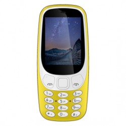 Téléphone Portable I Kall K28 Jaune 2.4''