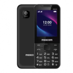 Téléphone Portable MAXCOM MM248 4G 6,1cm 2,4" Torche - Dual Sim Noir - Neuf