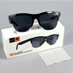 Wuw Lunettes connectées R217 : Son et appels, noir