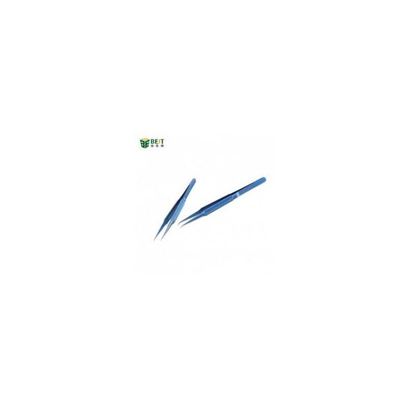 Pince de Précision 0.15mm (Tête Droite) pour micro-soudure de cartes mères