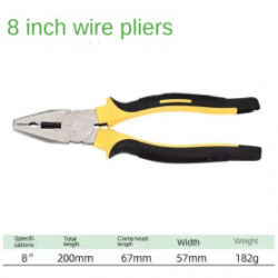 Pince à Fil Nors Antidérapante 8"