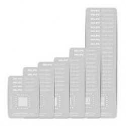 Ensemble de Pochoirs en acier pour Plantation de Puces - Série Android (58 Modèles) - RELIFE RL-044