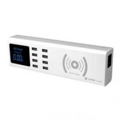 Chargeur induction avec USB 8 Ports affichage LED Sunshine SS-309WD