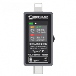 Testeur de connecteur de charge Type-C / Lightning Mechanic T-824