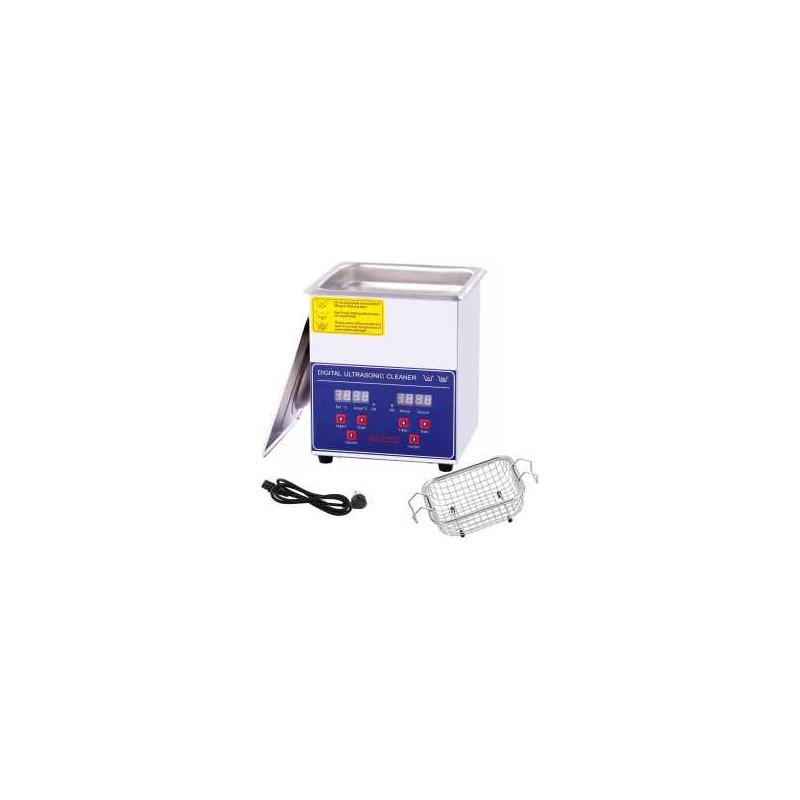 Nettoyeur à Ultrasons 15L 330x300x150mm pour Pièces automobiles, Carte Mère de Tablette, Ordinateur, Macbook